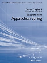 Appalachian Spring Concert Band sheet music cover